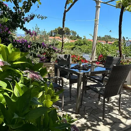 In With Terrace, Air Conditioning, Wifi, Washing Machine 4199-3 Daire Trpanj